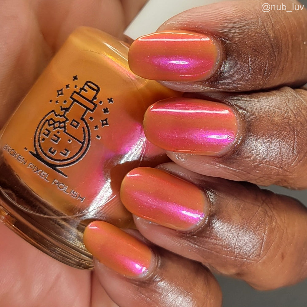 4958762062155 F−21 クルルL オレンジ18 103828【キャンセル不可】 Citrus Drift – Broken Pixel Polish