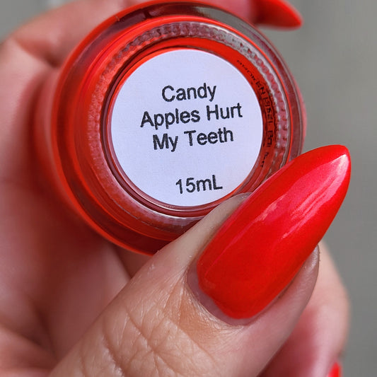 Candy Apples Hurt My Teeth
