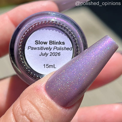 Slow Blinks (Team Cat)