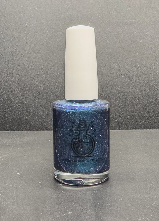 Diamonds Strewn Across a Blue Blanket